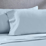 Perthshire Platinum Concepts 1200 Thread Count Solid Sateen Sheet - 4 Piece Set - Lite Blue