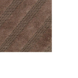 Unique Stripe Honeycomb Sculptured Bath Rug Is Made Soft Plush Cotton Is Super Soft The Touch Stone