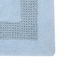 Perthshire Platinum Collection Cotton Racetrack Design Skid Resistant Comfortable Absorbent Bath Rug