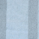 Perthshire Platinum Collection Cotton Racetrack Design Skid Resistant Comfortable Absorbent Bath Rug