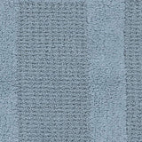 Racetrack Non-Slip Cotton Bath Rug  20" x 30" Light Blue by Perthshire Platinum Collection