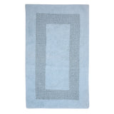Perthshire Platinum Collection Cotton Racetrack Design Skid Resistant Comfortable Absorbent Bath Rug
