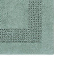 Perthshire Platinum Collection Cotton Racetrack Design Skid Resistant Comfortable Absorbent Bath Rug