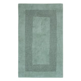 Perthshire Platinum Collection Cotton Racetrack Design Skid Resistant Comfortable Absorbent Bath Rug