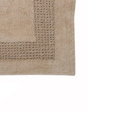 Perthshire Platinum Collection Cotton Racetrack Design Skid Resistant Comfortable Absorbent Bath Rug