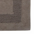 Perthshire Platinum Collection Cotton Racetrack Design Skid Resistant Comfortable Absorbent Bath Rug