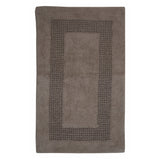 Perthshire Platinum Collection Cotton Racetrack Design Skid Resistant Comfortable Absorbent Bath Rug