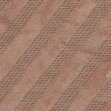 Unique Stripe Honeycomb Sculptured Bath Rug Is Made Soft Plush Cotton Is Super Soft The Touch Natural
