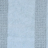 Extremely Absorbent Cotton Bath Rug 24" x 40" Light Blue by Perthshire Platinum Collection