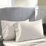 Perthshire Platinum Concepts 800 Thread Count Solid Sateen Sheet - 4 Piece Set - Ash