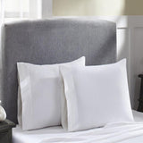 Perthshire Platinum Concepts 800 Thread Count Solid Sateen Sheet - 4 Piece Set - White