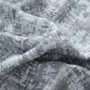 RT Designer Collection Cambridge Jacquard 2 Pack Luxurious Modern Design Curtain Panel 36" x 84" Silver