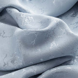 RT Designer Collection Cosmo Shimmer Jacquard 2 Pack Grommet Curtain Panel Pair 36" x 84" Silver