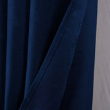 RT Designer Collection Calypso Shimmer Jacquard 2 Pack Grommet Curtain Panel Pair 36" x 84" Navy Blue