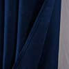RT Designer Collection Calypso Shimmer Jacquard 2 Pack Grommet Curtain Panel Pair 36" x 84" Navy Blue