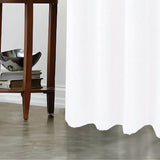 RT Designer Collection Cassi Shimmer Jacquard 2 Pack Grommet Curtain Panel Pair 36" x 84" White