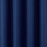 RT Designer Collection Cindy Textured 2 Pack Grommet Curtain Panel 36" x 84" Navy Blue