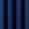 RT Designer Collection Cindy Textured 2 Pack Grommet Curtain Panel 36" x 84" Navy Blue