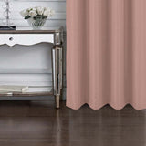RT Designer Collection Cindy Textured 2 Pack Grommet Curtain Panel 36" x 84" Taupe