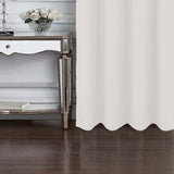 RT Designer Collection Cindy Textured 2 Pack Grommet Curtain Panel 36" x 84" White