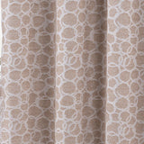 RT Designer Collection Jasper Lurex Jacquard 2 Pack Grommet Curtain Panel 36" x 84" Taupe