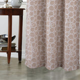 RT Designer Collection Jasper Lurex Jacquard 2 Pack Grommet Curtain Panel 36" x 84" Taupe