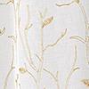 RT Designers Collection Lucia Embroidery Doily Grommet Sheer Curtain Panel Pair Taupe