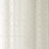 RT Designer Collection Laura Textured Sheer Rod Pocket Luxurious Modern Design Curtain Panel Pair 37" x 84" Ivory