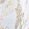 RT Designers Collection Marble Grommet Metallic Sheer Printed Doily Curtain Panel Pair 36" x 84" Taupe