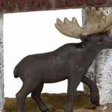 Saturday Knight Ltd Sundance Bathroom High Quality Easily Fit Everyday Use Toothbrush Holder - 4.59x2.99x4.32", Brown