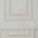 RT Designers Collection Adamo 2 Pieces Premium Cotton Anti Skid Bath Rug Set Ivory