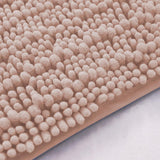 Oliva Gray Nina Chenille Bath Mat - 17x24" Blush