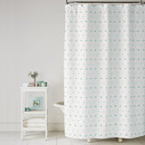 Saturday Knight Ltd Colorful Dot Fun And Fresh Design Fabric Bath Shower Curtain - 72x72"