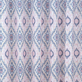 RT Designers Collection 90 GSM Printed Peva Glit Jaxx 13 Piece Shower Curtain Set 70" x 72" Blush