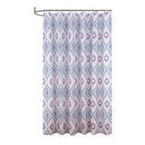 RT Designers Collection 90 GSM Printed Peva Glit Jaxx 13 Piece Shower Curtain Set 70" x 72" Blush