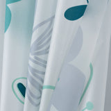 RT Designers Collection 90GSM Peva Glit Printed Romy Shower Curtain 70" x 72" Blue