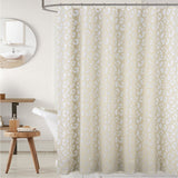 RT Designers Collection 90GSM Peva Glit Printed Leopard Shower Curtain 70" x 72" Tan