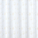 RT Designers Collection 90 GSM Printed Peva Glit Caspian Shower Curtain 70" x 72" Tan