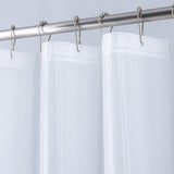RT Designers Collection 90GSM Peva Glit Printed Suri Shower Curtain 70" x 72" Blue