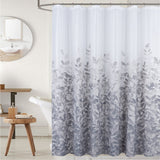 RT Designers Collection 90GSM Peva Glit Printed Suri Shower Curtain 70" x 72" Grey