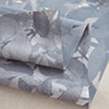 RT Designers Collection 90GSM Peva Glit Printed Suri Shower Curtain 70" x 72" Grey