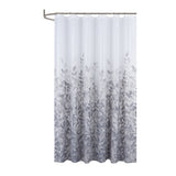 RT Designers Collection 90GSM Peva Glit Printed Suri Shower Curtain 70" x 72" Grey