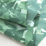 RT Designers Collection 90GSM Peva Glit Printed Suri Shower Curtain 70" x 72" Sage