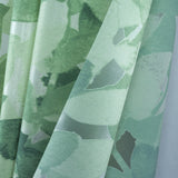 RT Designers Collection 90GSM Peva Glit Printed Suri Shower Curtain 70" x 72" Sage