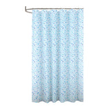 RT Designers Collection 90GSM Peva Glit Printed Terrazzo 13 Piece Shower Curtain Set 70" x 72" Blue