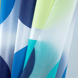 RT Designers Collection 90 GSM Printed Peva Glit Dorothy Shower Curtain 70" x 72" Blue