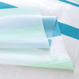 RT Designers Collection 90 GSM Printed Peva Glit Evan Shower Curtain Seafoam 70" x 72" Seafoam
