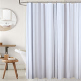 RT Designers Collection 90 GSM Printed Peva Glit Evan Shower Curtain 70" x 72" Grey