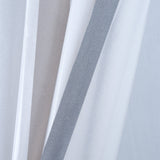 RT Designers Collection 90 GSM Printed Peva Glit Evan Shower Curtain 70" x 72" Grey