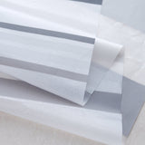 RT Designers Collection 90 GSM Printed Peva Glit Evan Shower Curtain 70" x 72" Grey
